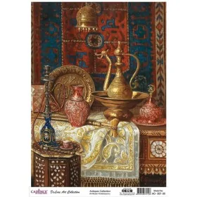 Model AC007 Deluxe Art Collection Pirinç Dekopaj 60x84cm